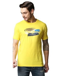 Pepe Jeans Mens Crew Neck Graphic Print