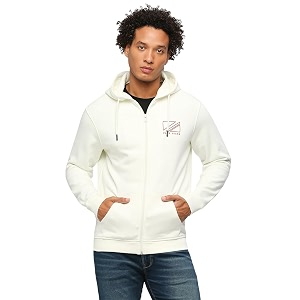 Pepe Jeans Mens Fleece Hooded Neck Sweatshirt