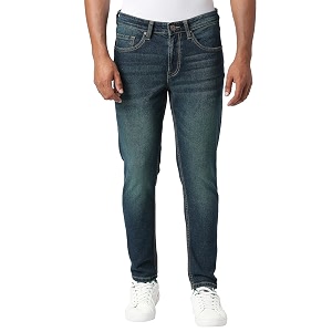 Pepe Jeans Mens Mid Rise Skinny Jeans