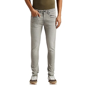 Pepe Jeans Mens Mid Rise Skinny Jeans