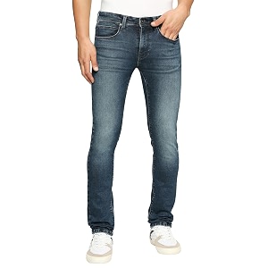 Pepe Jeans Mens Slim Fit Mid Rise