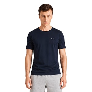Pepe Jeans Mens Solid 100 Cotton Regular