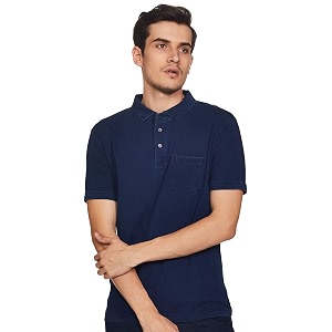 Pepe Jeans Mens Solid Regular fit Polo