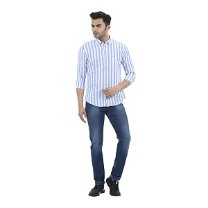 Pepe Jeans Men Casual Slim Fit Shirt