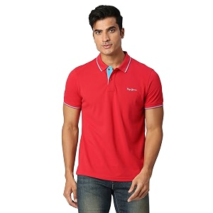 Pepe Jeans Men Cotton Regular Fit T-Shirt