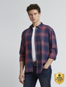 Pepe Jeans Men Regular Fit Checkered Casual