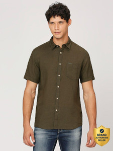 Pepe Jeans Men Self Design Casual Dark