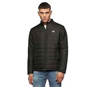 Pepe Jeans Mens Polyester Long Length Jacket