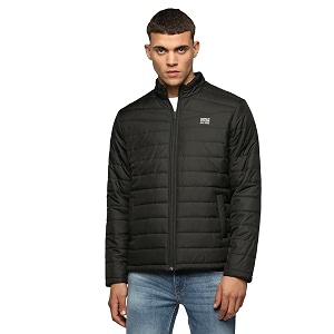 Pepe Jeans Mens Polyester Long Length Jacket