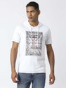 Pepe Jeans Printed Men Hooded Neck White