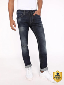 Pepe Jeans Slim Men Blue Jeans