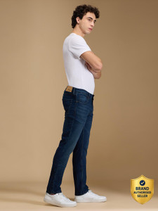 Pepe Jeans Slim Men Dark Blue Jeans