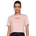 Pepe Jeans Solid Cotton Round Neck Women39s