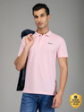 Pepe Jeans Solid Men Polo Neck Pink