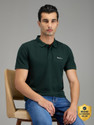 Pepe Jeans Solid Men Polo Neck Green