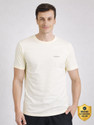 Pepe Jeans Solid Men Round Neck Beige