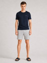 Pepe Jeans Solid Men Round Neck Blue