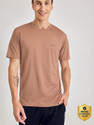Pepe Jeans Solid Men Round Neck Brown