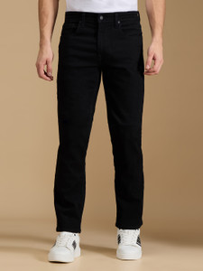 Pepe Jeans Straight Fit Men Black Jeans