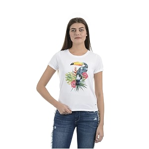 Pepe Jeans White Women T-Shirt