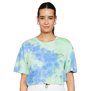 Pepe Jeans Womens Cotton Relaxed Fit T-Shirt