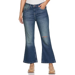 Pepe Jeans Womens Regular Fit High Rise