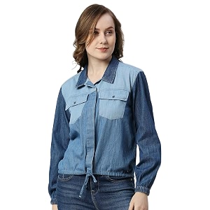 Pepe Jeans Womens Cotton Slim Fit Shirt
