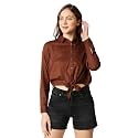 Pepe Jeans Women39s Gertrude Crop Shirt with
