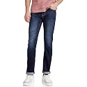 Pepe Mens 5 Pocket Whiskered Effect Jeans