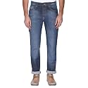 Pepe Mens 5 Pocket Whiskered Effect Jeans