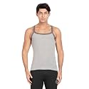 Pepe Mens Square Neck Solid Vest