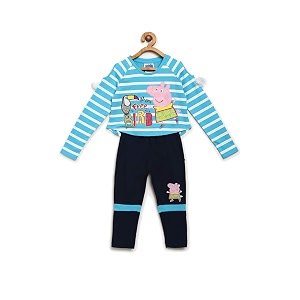 Peppa Pig Girls Trousers Suit