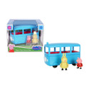 Peppa Pig Peppa's School Bus with Sound Effects, Preschool Toys for Unisex Aged 3+