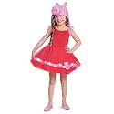 Peppa Pig Tutu Costume for Kids, Official Peppa Pig Dress with Headpiece Accessory