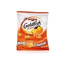 Pepperidge Farm Goldfish Baked Snack Crackers, Cheddar Cheese, 1 Ounce, Pack of 60