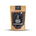 Pepperin® Black Peppercorns (Whole) Extra Bold | 100% Natural Sabut Kali Mirch | 100% Chemical-Free | Wayanad Origin - 100gm