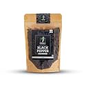 Pepperin® Black Peppercorns (Whole) Extra Bold | 100% Natural Sabut Kali Mirch | 100% Chemical-Free | Wayanad Origin - 250gm