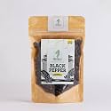 Pepperin® Black Peppercorns (Whole) Jumbo | 100% Natural Sabut Kali Mirch | 100% Chemical-Free | Wayanad Origin - 250gm