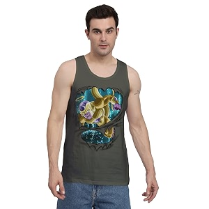 peppyzone men39s cartoon regular fit vest