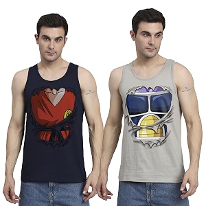 peppyzone men39s cartoon regular fit vest