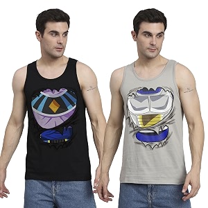 peppyzone men39s cartoon regular fit vest