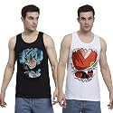 Peppyzone Men's Cartoon Regular Fit Vest