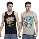 Peppyzone Men's Cartoon Regular Fit Vest
