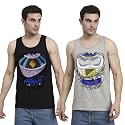 Peppyzone Men's Cartoon Regular Fit Vest