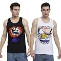 Peppyzone Men's Cartoon Regular Fit Vest