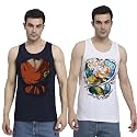 Peppyzone Men's Cartoon Regular Fit Vest