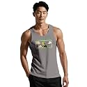 Peppyzone Anime Printed Cotton Tank Top Vest