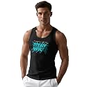 Peppyzone Men's Printed Regular Fit Vest