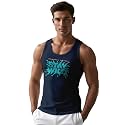 Peppyzone Men's Printed Regular Fit Vest
