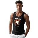 Peppyzone Men's Printed Regular Fit Vest